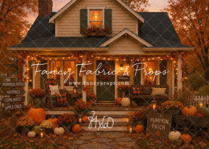 Pumpkin Patch Welcome - With Sweep Option