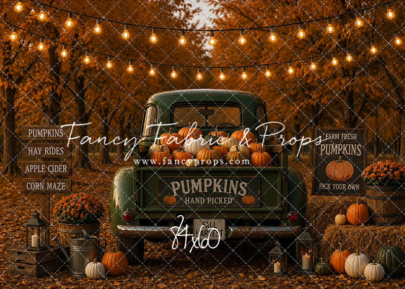 Pumpkin Truck - With Sweep Option