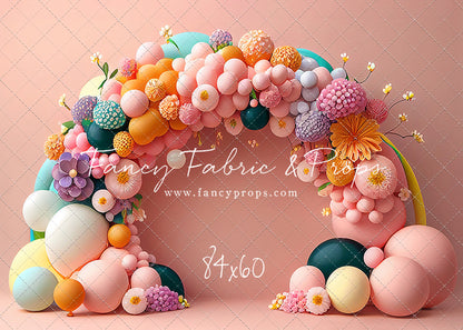 Rainbow Princess Paradise - Balloon Arch