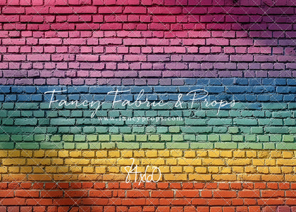 Rainbow Riot Brick - With Sweep Option