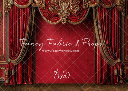 Regal Red Chamber Wall - With Sweep Option