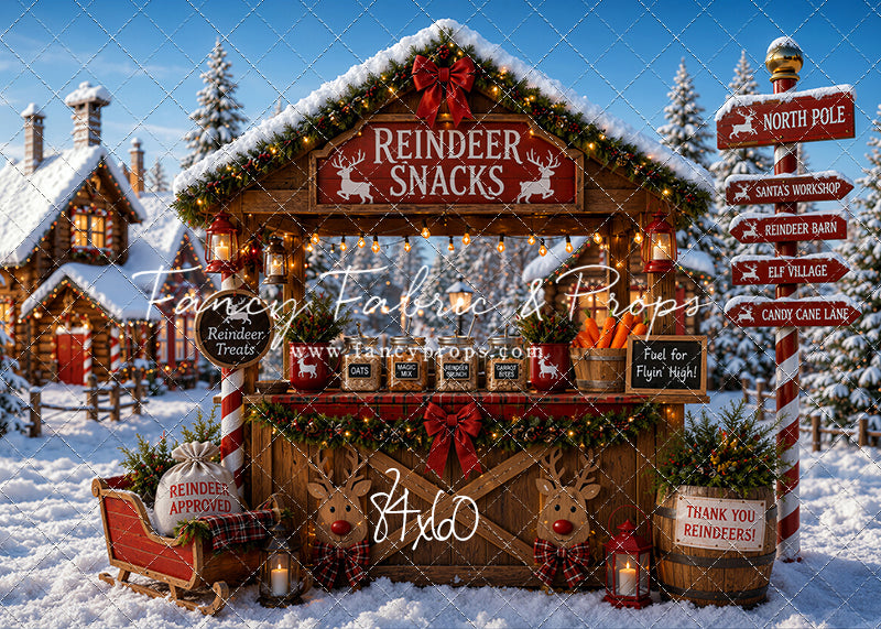 Reindeer Snacks- With Sweep Option