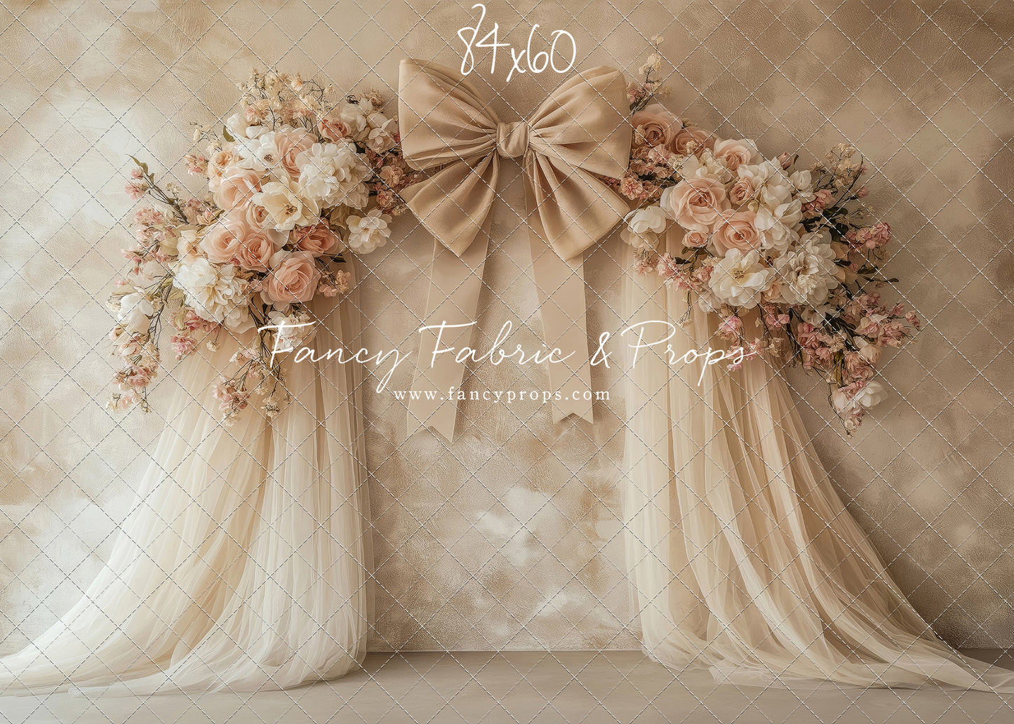 Ribboned Bloom  - With Sweep Option