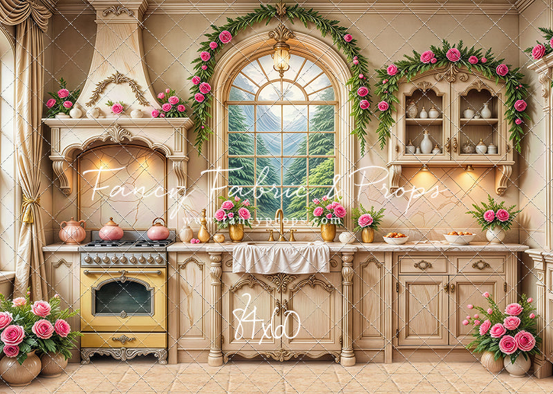 Rosewood Cottage Kitchen - With Sweep Option