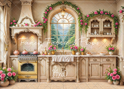 Rosewood Cottage Kitchen - With Sweep Option