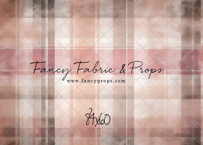 Rosewood Plaid - With Sweep Option