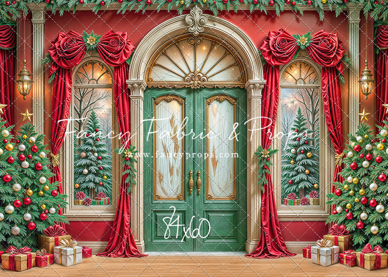 Rosy Holiday Hall - with Sweep Option