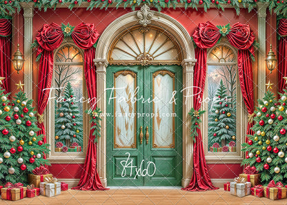 Rosy Holiday Hall - with Sweep Option
