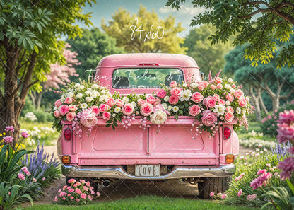 Rosy Little Sweetheart Truck - With Sweep Option