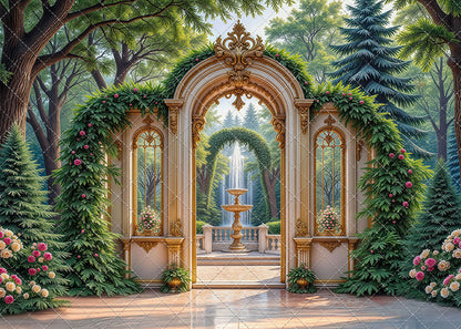 Royal Garden Gateway - With Sweep Option