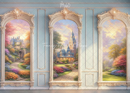 Royal Victorian Wainscoting Wall - With Sweep Option