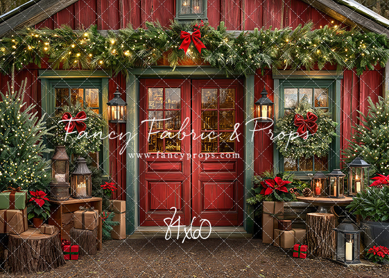 Rustic Noel General Store - with Sweep Option