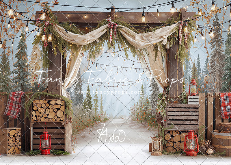 Rustic Winter Passage - With Sweep Option