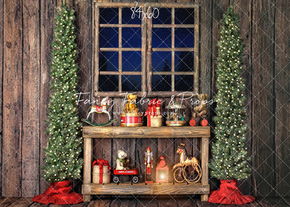 Rustic Workshop Window