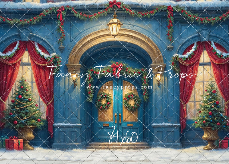 Sapphire Holiday Elegance - With Sweep Option