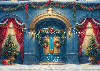 Sapphire Holiday Elegance - With Sweep Option