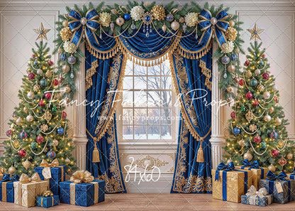 Sapphire & Gold Christmas - with Sweep Option