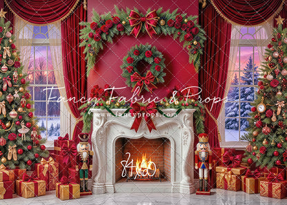 Scarlet Christmas Room - with Sweep Option