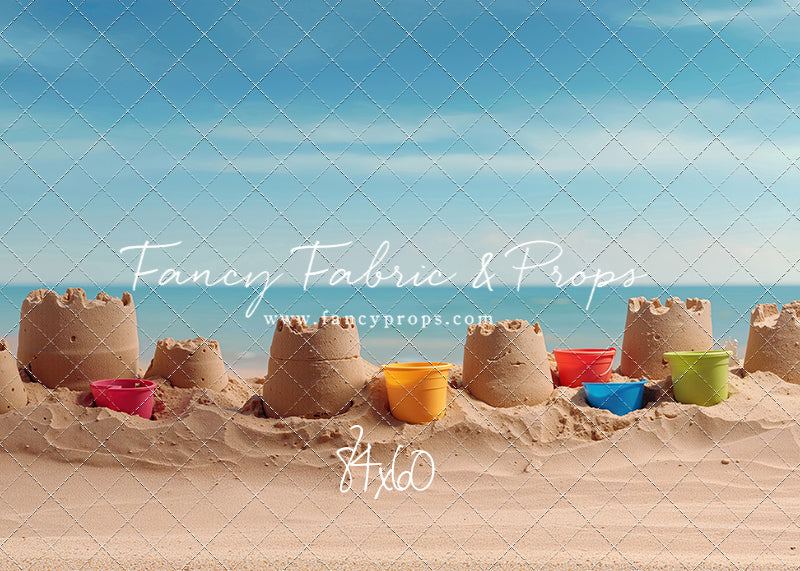 Seaside Sandcastles - With Sweep Option