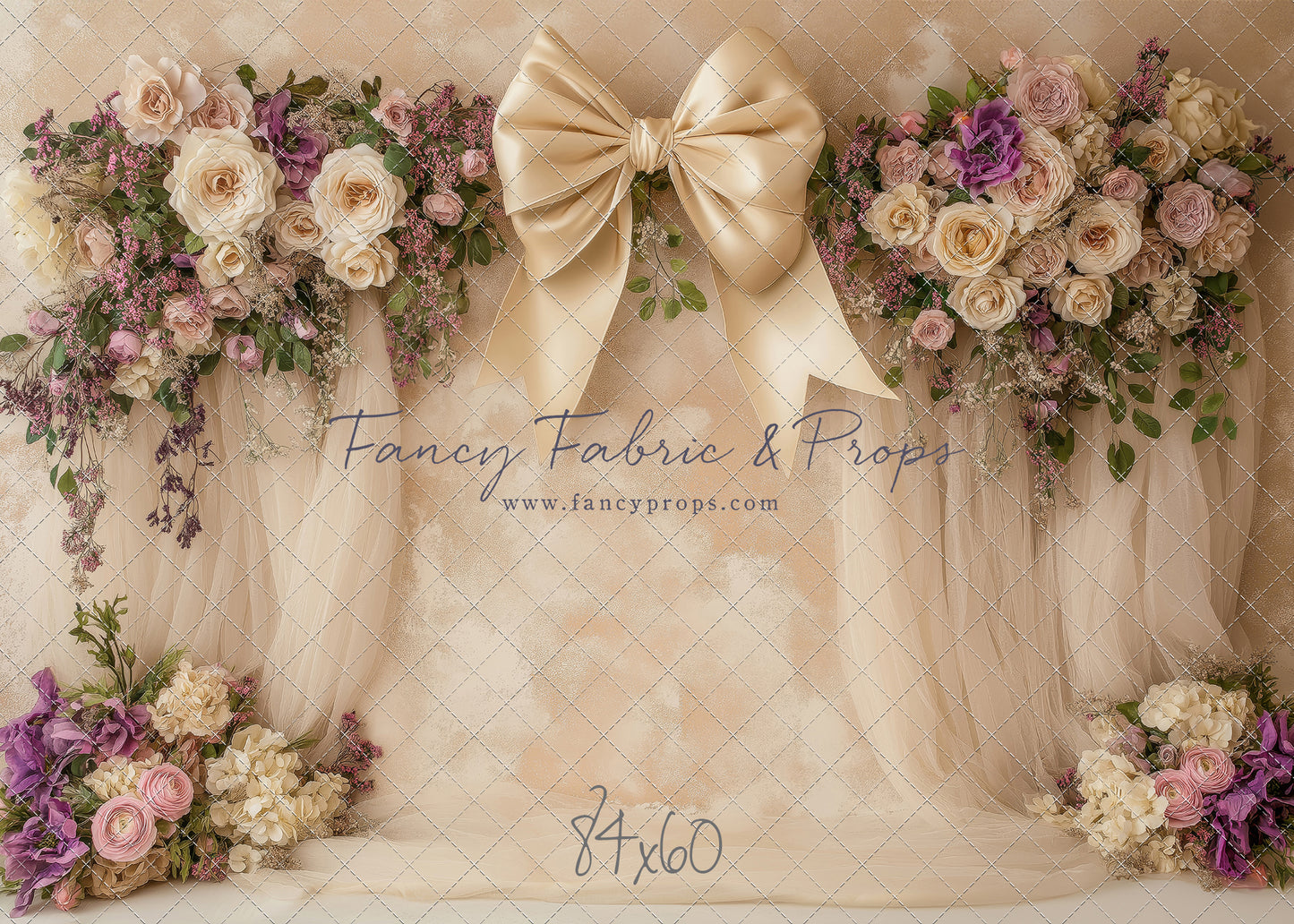 Shades of Blushing Lavender - With Sweep Option