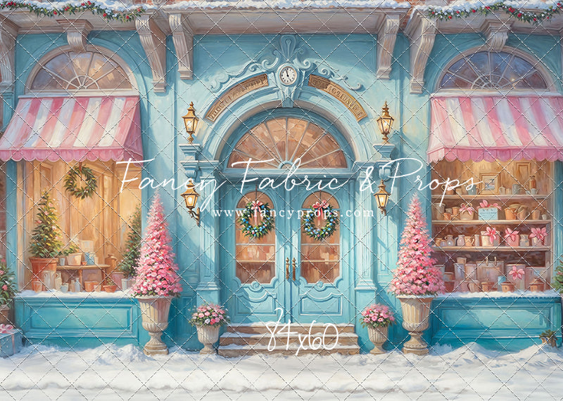 Snow-Kissed Winter Market - With Sweep Option