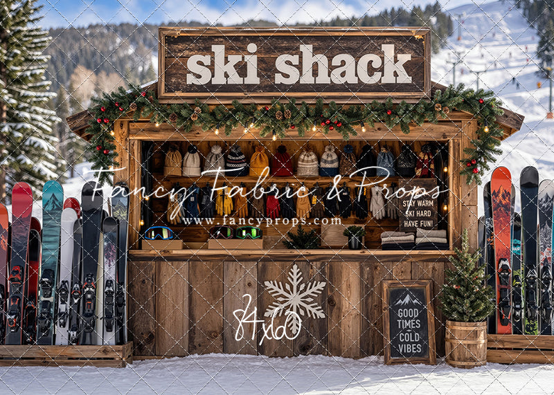 Snow Day Ski Shack - With Sweep Option