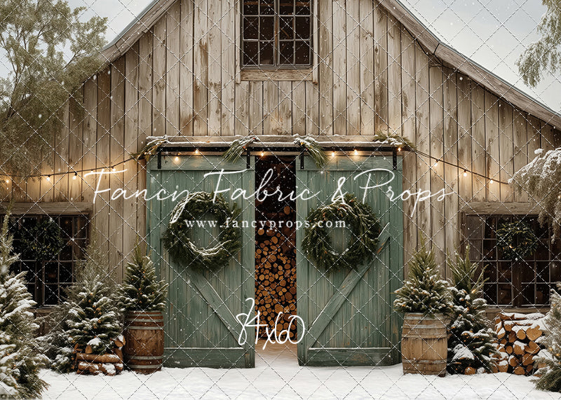Snowfall Barn - with Sweep Option