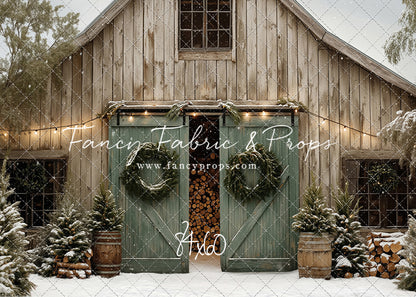 Snowfall Barn - with Sweep Option