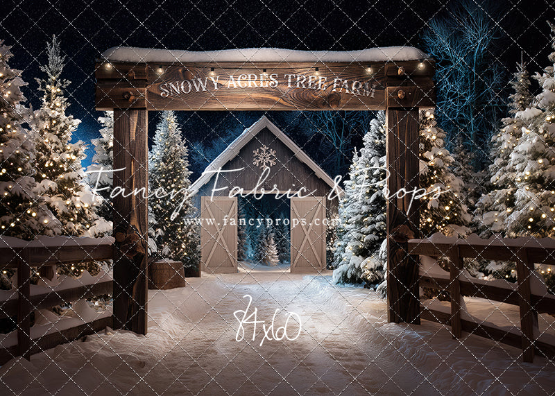 Snowy Acres Tree Farm - with Sweep Option