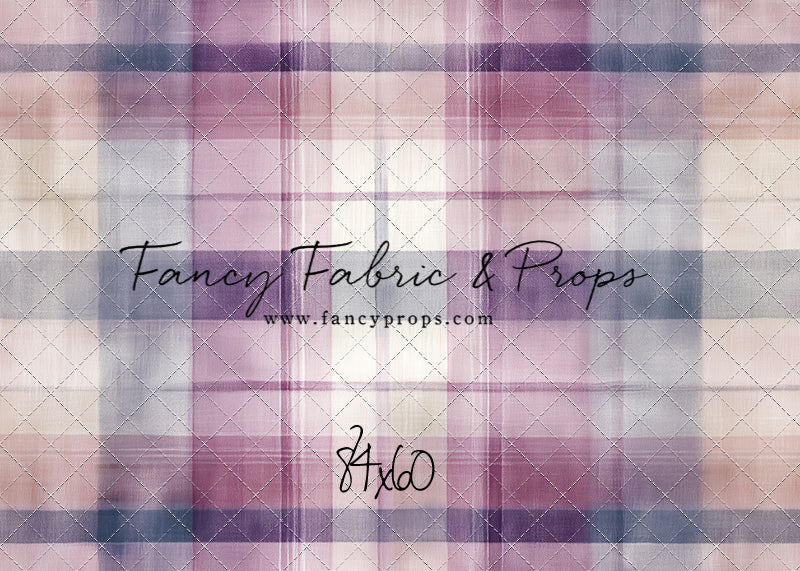 Soft Haze Tartan - With Sweep Option