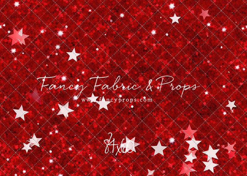 Starry Red Sparkle