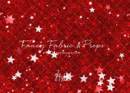 Starry Red Sparkle