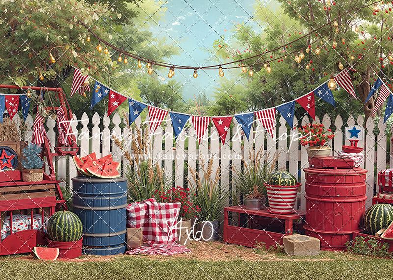 Stars & Stripes Social - With Sweep Option