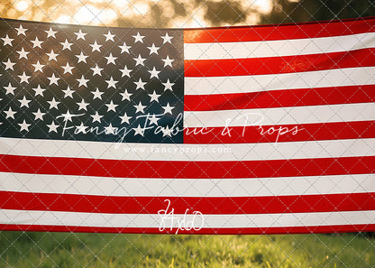 Stars & Stripes Sunset - With Sweep Option