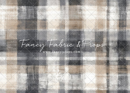 Stone & Sand Tartan - With Sweep Option