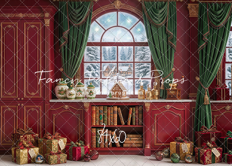 Storybook Christmas Room - With Sweep Option