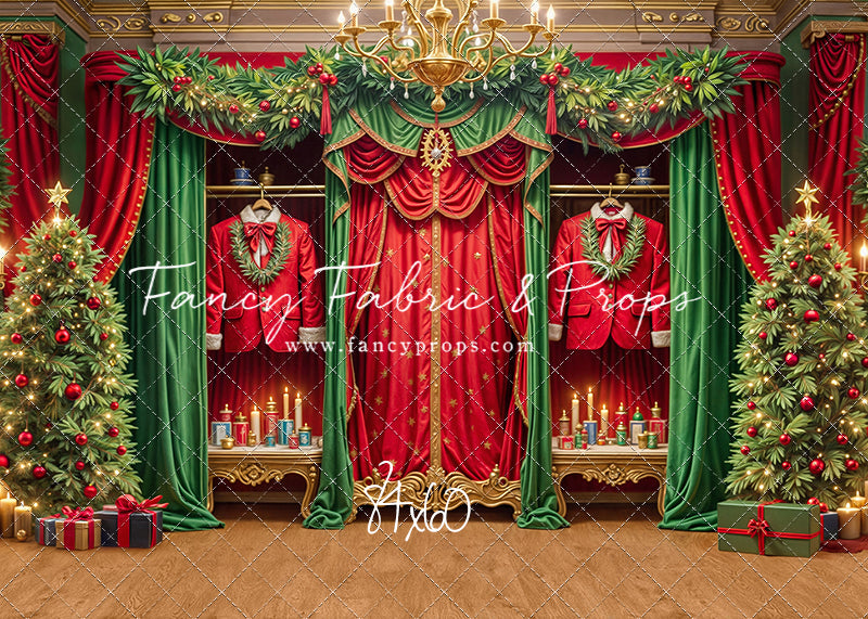 Suiting Up Santa - with Sweep Option