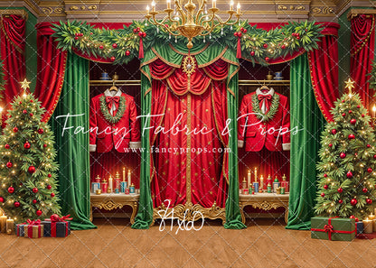 Suiting Up Santa - with Sweep Option