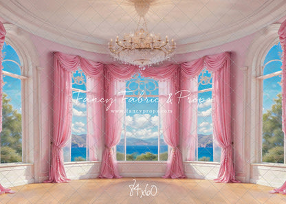 Summer Season Victorian Window - Wood Floor - With Sweep Option