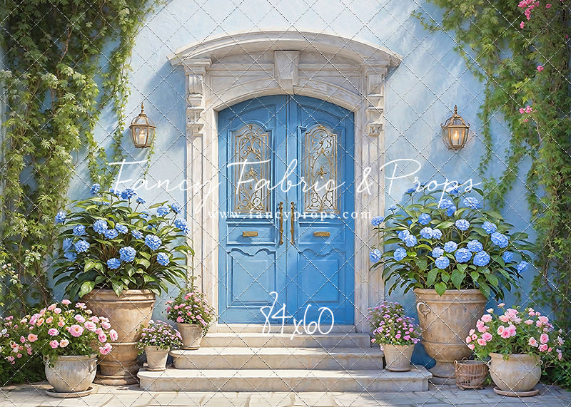 Summertime Patio - Blue Door - With Sweep Option