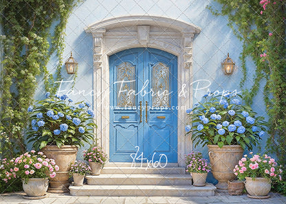 Summertime Patio - Blue Door - With Sweep Option