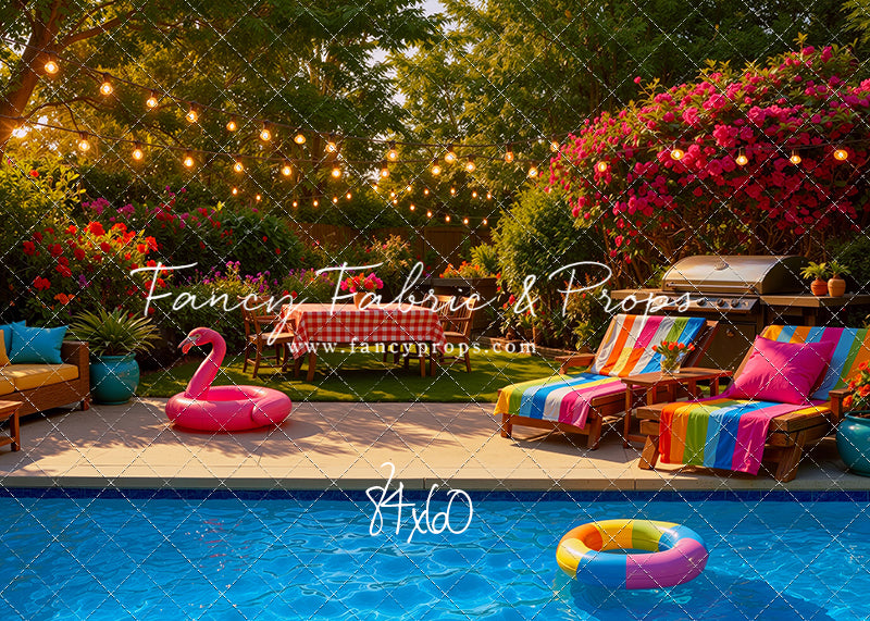 Sunny Swim Club - With Sweep Option