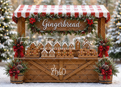 Sweet Spruce Gingerbread Stand - With Sweep Option