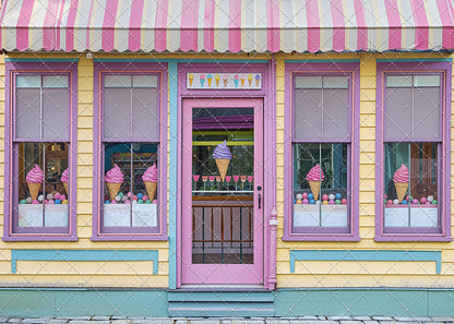 Sweet Summer Ice Cream Shop - With Sweep Option