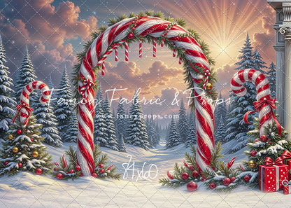 Sweet Trail To Santa - with Sweep Option