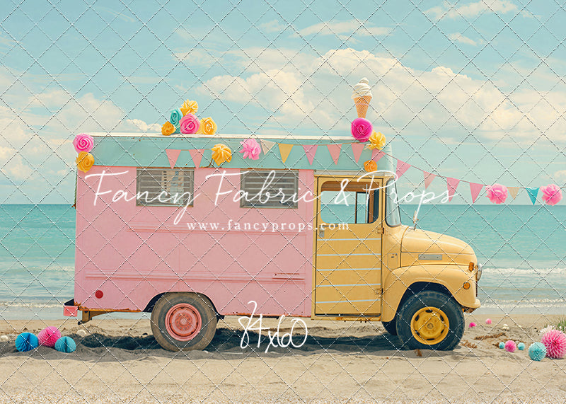 Sweet Treats Beach Truck - With Sweep Option