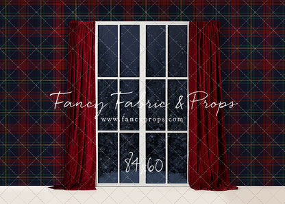 Tartan Traditional Mantle Window