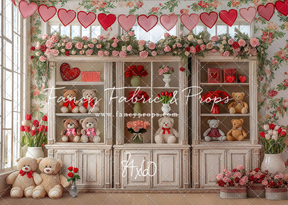 Teddy's Sweetheart Corner - With Sweep Option