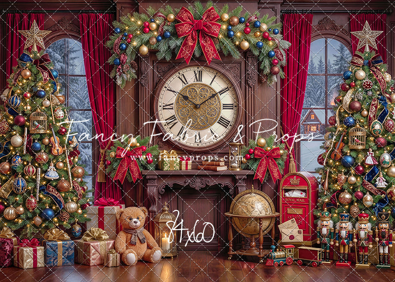 The Grand Christmas Clock - with Sweep Option