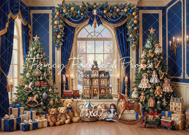 The Holiday Dollhouse Room - with Sweep Option